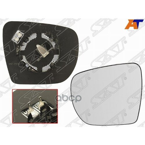 Полотно Зеркала Hyundai Tucson/Ix35 10-15 Lh Сферическое С Обогревом Sat арт. ST-121-0011