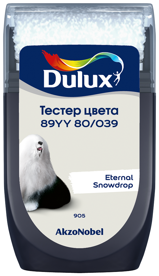 Краска акриловая Dulux Тестер колеровки матовая ( 89YY 80/039 )