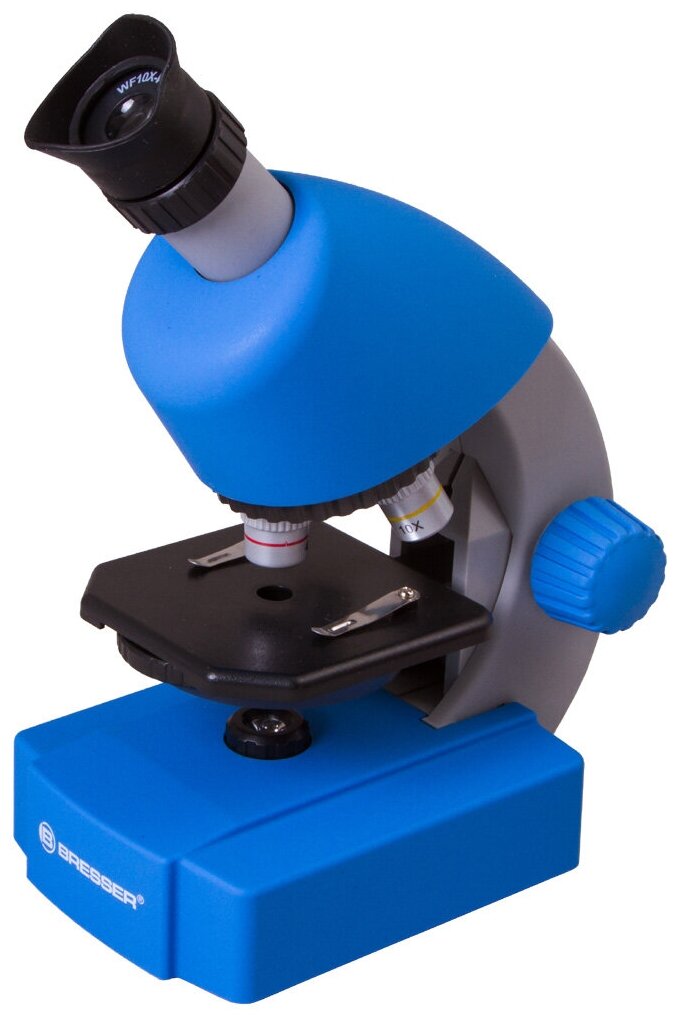 Микроскоп BRESSER Junior 40-640x, синий