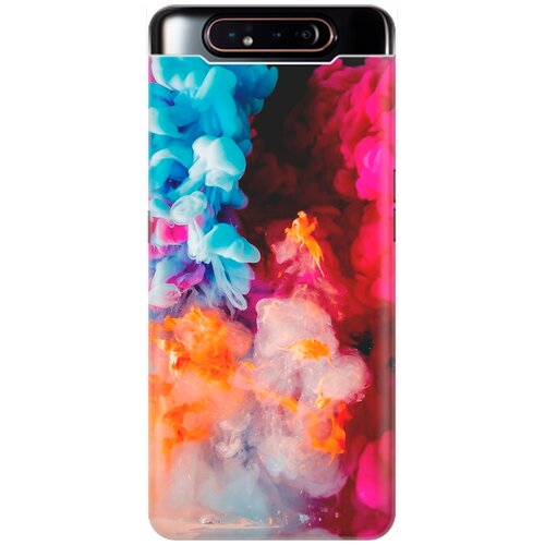 RE: PA Накладка Transparent для Samsung Galaxy A80 с принтом Разноцветный дым re pa накладка transparent для samsung galaxy a6 2018 с принтом разноцветный дым
