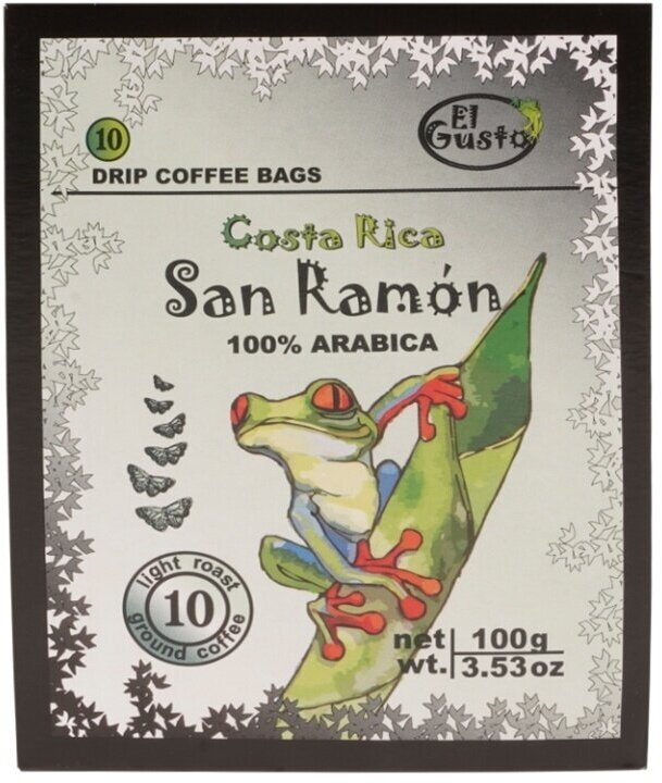 Кофе молотый El Gusto San Ramon в фильтр-пакетах 100 г - фотография № 11