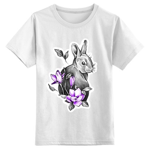 фото Футболка printio, размер s, белый