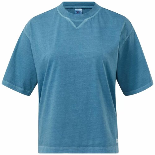 Футболка Reebok CLASSICS NATURAL DYE BOXY T-SHIRT, размер 2XS, серый