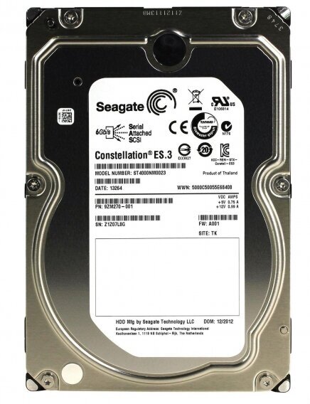 Жесткий диск Seagate 9ZM270 4Tb SAS 3,5" HDD