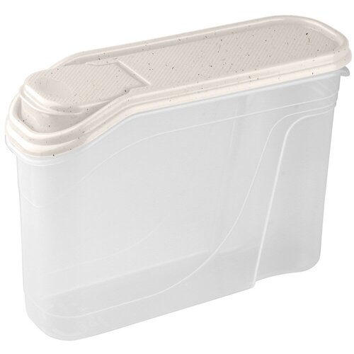 Емкость для сыпучих продуктов Phibo, 1,5 л, бежевый флэк