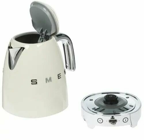 Чайник электрический Smeg 1.7 л черный - фото №19