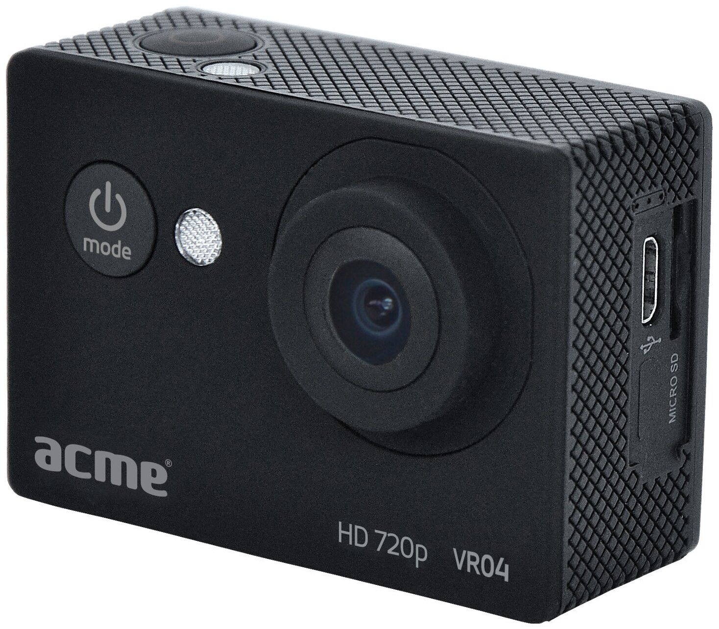 Экшн-камера ACME VR04 сверхкомпактная водонепроницаемая camera HD 2 LCD широкоугольная камера 140 градусов micro USB micro SD