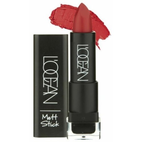 L'OCEAN Помада для губ матовая увлажняющая Matte Stick #01 Dorothy Red, 4 мл