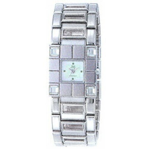 женские серебряные часы дебора 98400 212 Наручные часы Q&Q, серебряный