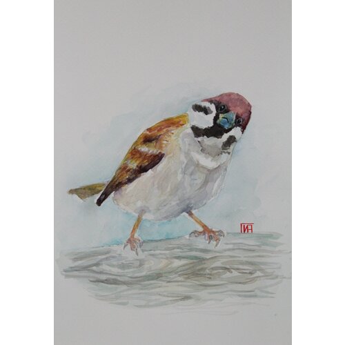 Картина авторская 21х30 см.