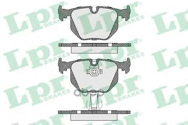 Колодки Торм. Дисковые Lpr арт. 05p1231