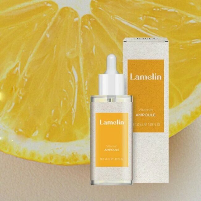 Витаминная сыворотка для сияния кожи Lamelin VITAMIN AMPOULE 50ml