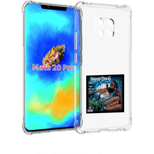 Чехол задняя панель накладка бампер MyPads Snoop Dogg MALICE N WONDERLAND для Huawei Mate 20 Pro/Mate 20 RS 6.39