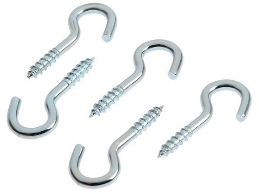 фото Шуруп-полукольцо, тундра, 3,0x30 белый цинк 5 шт 9411401