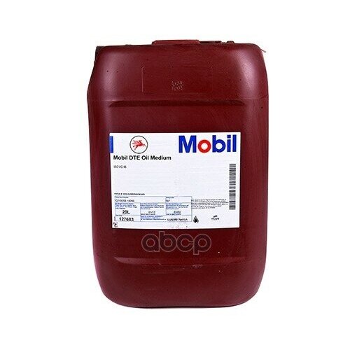 Масло Индустриальное Mobil Dte Oil Medium Минеральное 20 Л 127683 Mobil арт. 127683