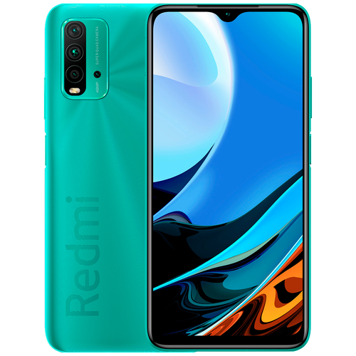 фото Смартфон xiaomi redmi 9t 4/128gb nfc, ocean green