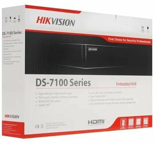 Видеорегистратор Hikvision DS-7104NI-Q1/4P/M