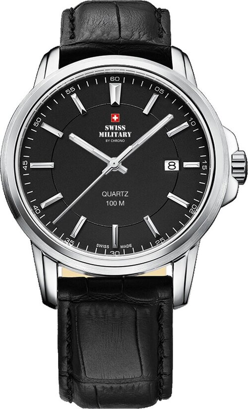 Наручные часы SWISS MILITARY BY CHRONO Classic, черный