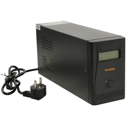 ИБП ExeGate Power Smart ULB-850 LCD (C13, RJ, USB) (EP285476RUS)