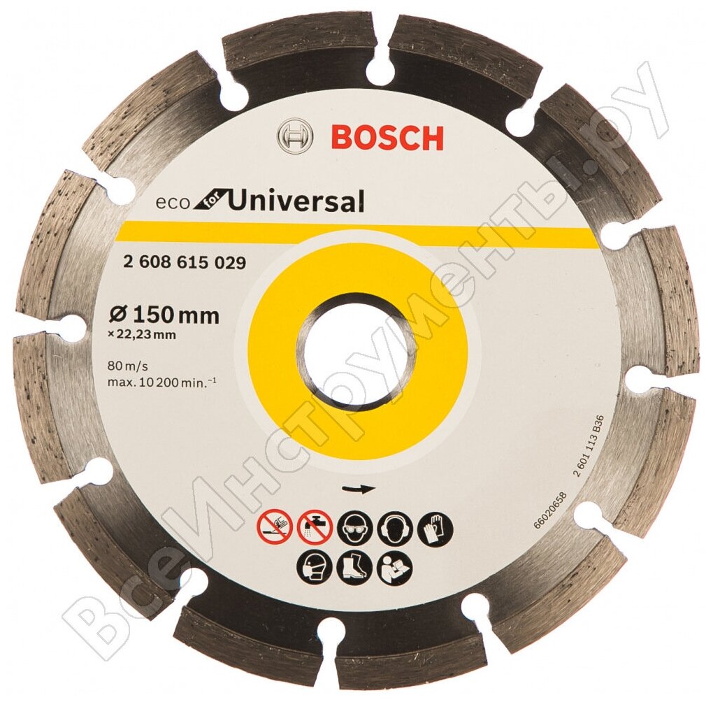 Bosch Алмазный диск ECO Universal 150-22,23 2608615029
