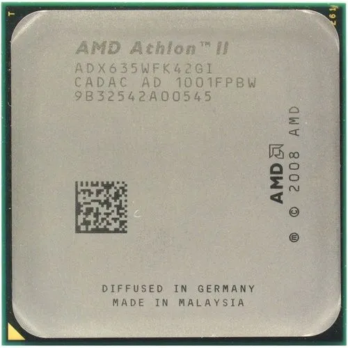 Процессор AMD Athlon II X4 635 Propus AM3 4 x 2900 МГц