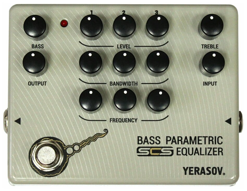 Yerasov SCS-PQ-10B Parametric Equalizer Педаль эффектов для бас-гитары