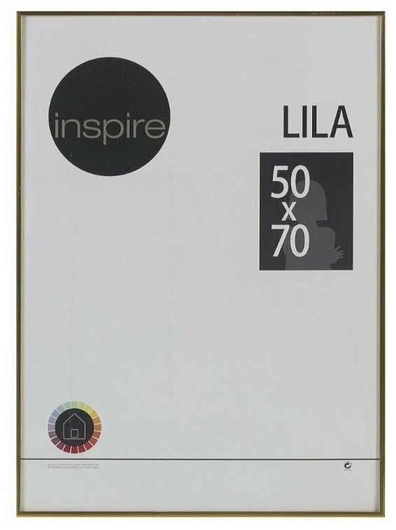 Рамка Inspire Lila 50х70 см цвет золото