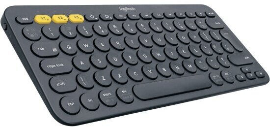 Клавиатура беспроводная Logitech K380 Wireless Keyboard, серый (920-007584)