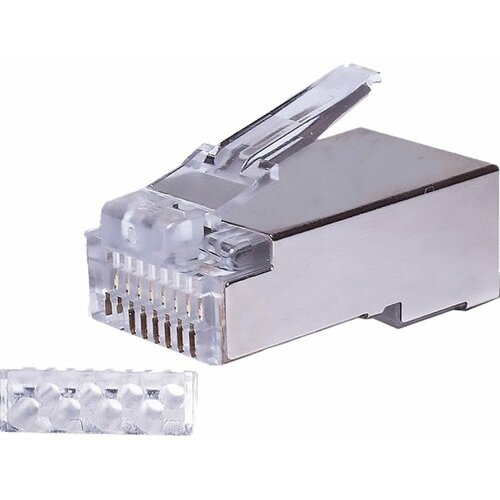 Коннекторы SUPRLAN 8P8C F/UTP Cat.6 3U (RJ-45) (100 pcs) 1 pcs lote sn6505bdbvr sn6505bdbvt sn6505 650b sot23 6 100% brand novo e original