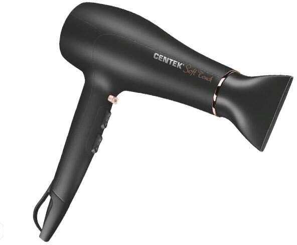 Фен Centek CT-2240 черн/золот