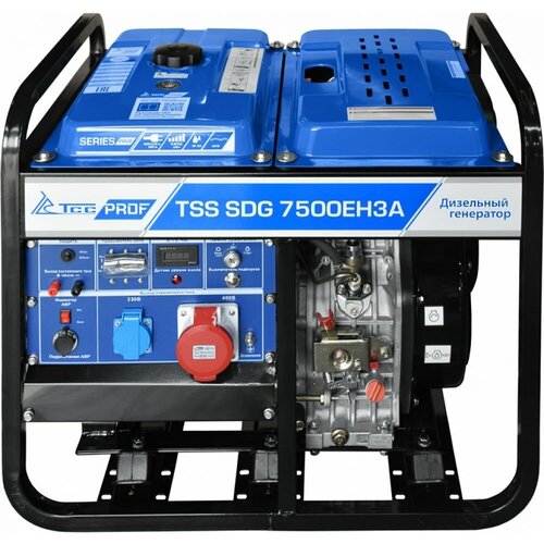 Дизель генератор TSS SDG 7500EH3A дизель генератор тсс sdg 6000eha 077014