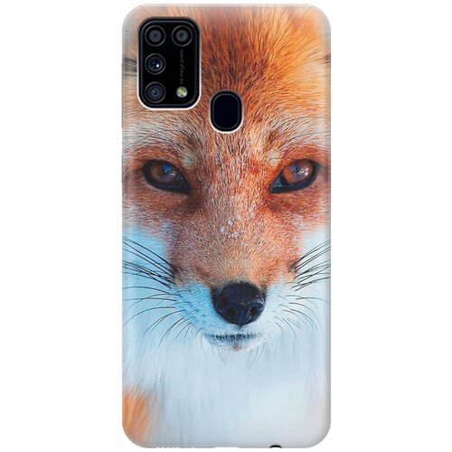 фото Силиконовый чехол на samsung galaxy m31 / самсунг м31 с принтом "спокойный лис" gosso
