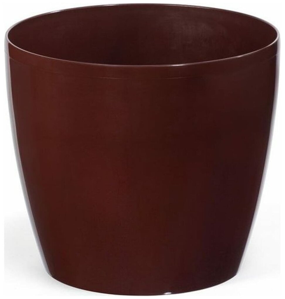 фото Кашпо MAGNOLIA, цвет мокка, d13,5см, h11,9см, Lamela