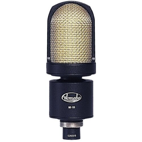 Октава мк-105 студийный конденсаторный микрофон кардиоида 20-20кгц spl124 дв никель 4032000₽