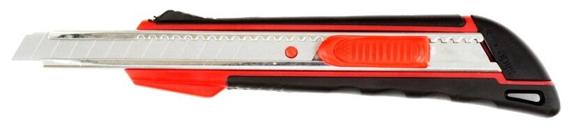 Монтажный нож matrix 78932 черный/красный - фотография № 1