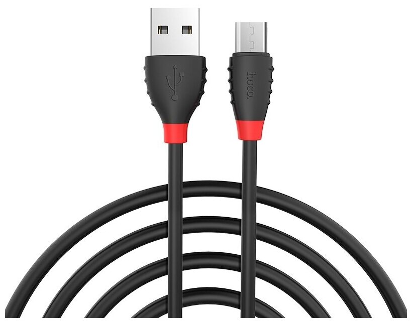 USB Кабель Micro, HOCO, X27, 1.2m, черный