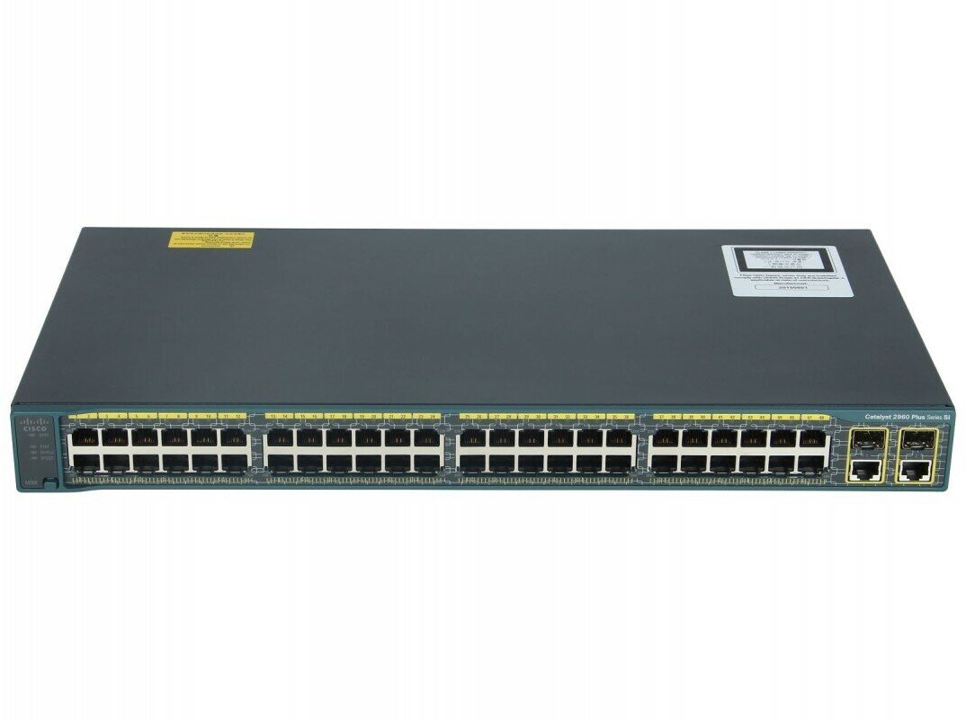 Коммутатор CISCO WS-C2960R+48TC-S