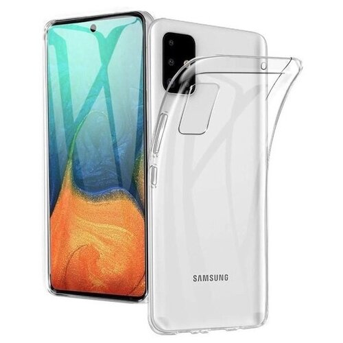 фото Силиконовый чехол samsung galaxy a71 прозрачный kasla