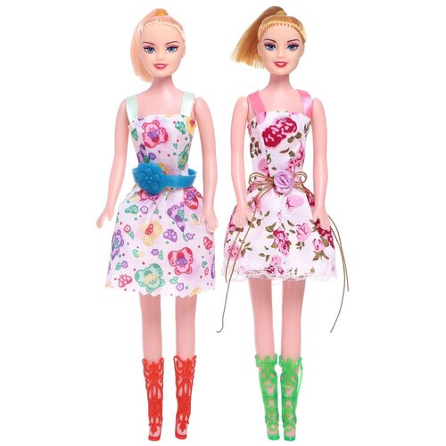 фото Кукла модель "оля" 2шт. в платье 5206349 сима-ленд