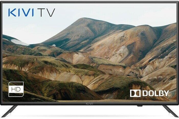 Телевизор 32" KIVI 32H540LB HD Ready, 1366x768, DVB-C, DVB-T2, DVB-T, HDMI х 2, USB х 1