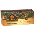 Чай зеленый Zylanica Ceylon Premium в пакетиках - изображение