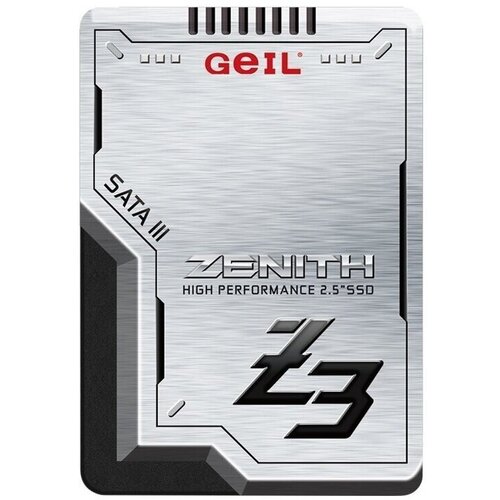 25 SSD 512Gb GEIL Zenith Z3 SATA 60Gbs 3D NAND ReadWrite 520 470 MBs GE2GZ25Z3512GP 262000₽