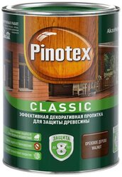 Водозащитная пропитка Pinotex Classic ореховое дерево 1 л