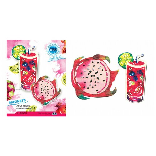 Набор для декорирования РТО арт.EHW012 Сочные фрукты 6,1х10,5; 7,2х6,8 см