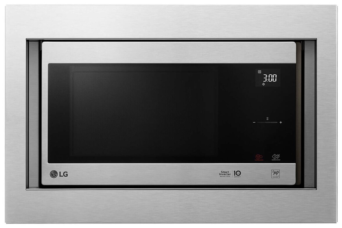 Микроволновая печь встраиваемая LG MS-2595CIST, серебристый