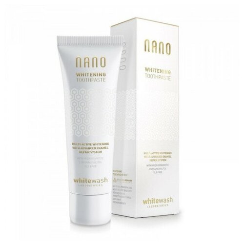 Отбеливающая зубная паста Nano WhiteWash Whitening Toothpaste