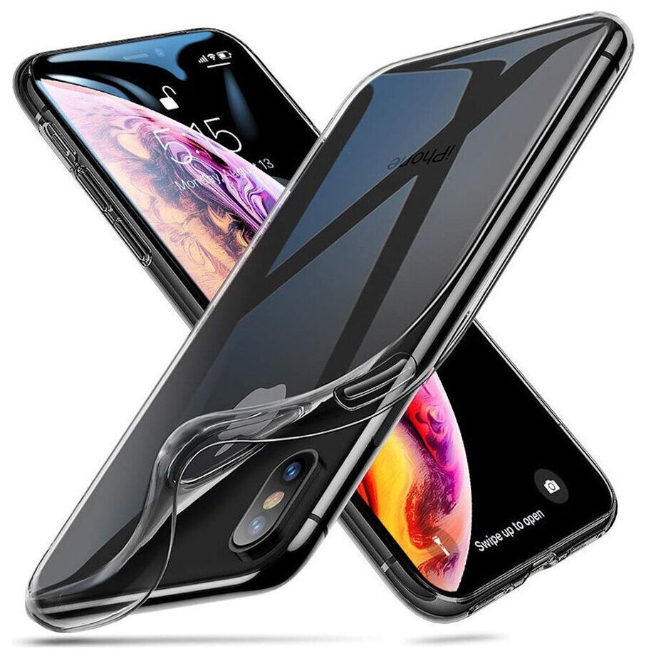 Чехол для Apple iPhone Xs Max / чехол на айфон хс макс прозрачный