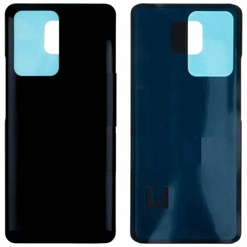 Задняя крышка для Xiaomi 11T/11T Pro, цвет черный, 1 шт. накладка силиконовая silicone cover для xiaomi 11t xiaomi 11t pro пудровая