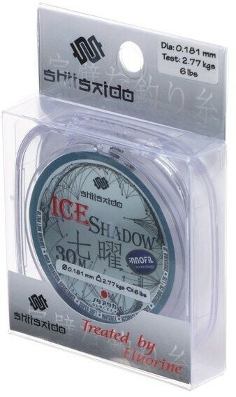Леска Shii Saido Ice Shadow L-30 м d-0.181 мм test-2.77 кг прозрачная