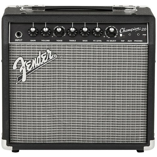 Fender Комбоусилитель Champion 20 1 шт. гитарный комбоусилитель fender mini twin amp